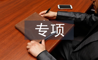 專項匯報